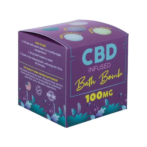 CBD Bath Bomb Boxes