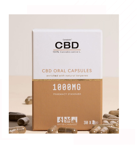 CBD Capsules Boxes