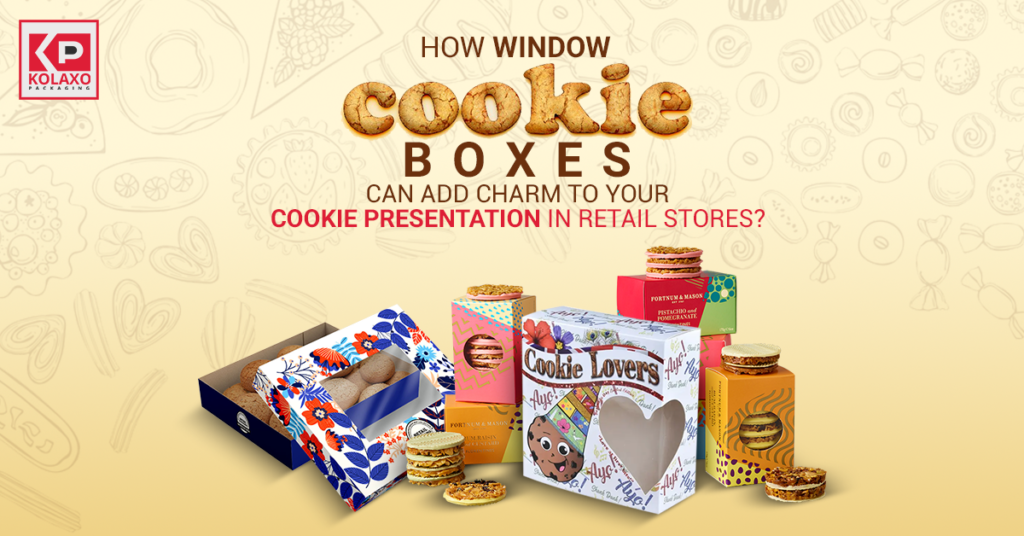 How Window Cookie Boxes Can Add Charm to Your Cookie Presentation in Retail Stores?