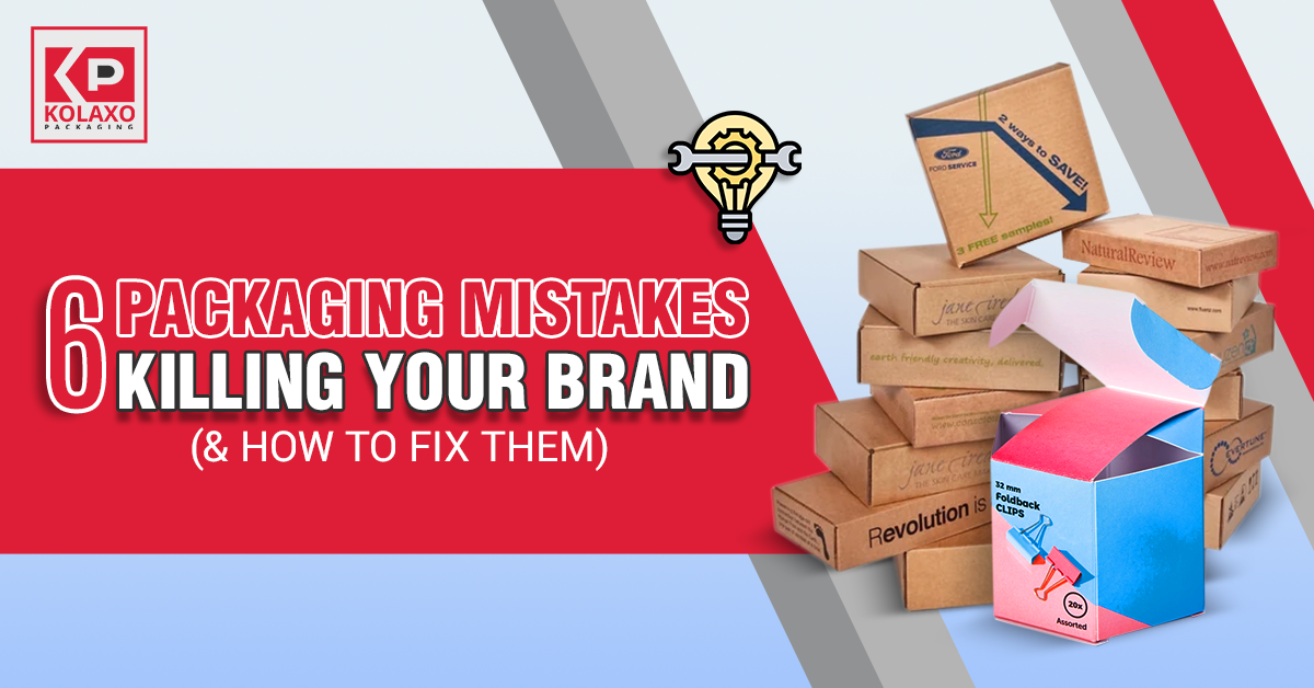 6 Packaging Mistakes Killing Your Brand (& How to Fix Them)