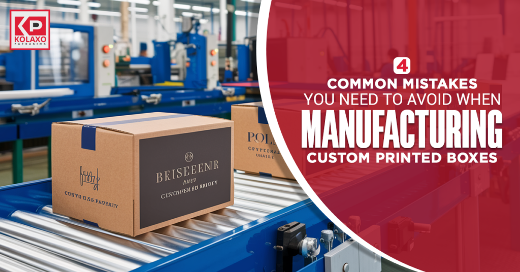 4 Common Mistakes You Need to Avoid When Manufacturing Custom Printed Boxes